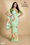 Akshaya Vol 4 By Kashvi Swarovski Work Weightless Printed Sarees Wholesale Online
